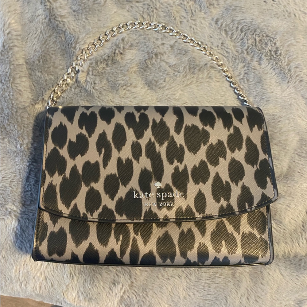 Kate Spade Leopard Print Crossbody Bag